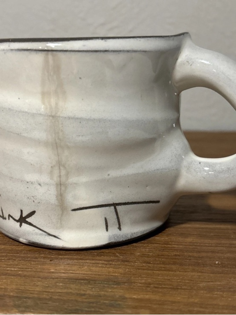 Z Pots Studio Art Pottery Stoneware Eric Hendrick Noelle VanHendrick Rustic Mug - Picture 3 of 4